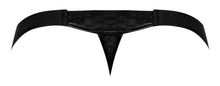 Load image into Gallery viewer, Heart Breaker Micro V Thong Black S/m
