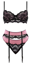 Load image into Gallery viewer, Sensual Desires Bra Cincher &amp; Thong Mauve L/xl
