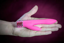 Load image into Gallery viewer, Victoria Rechargeable Silicone Dual Vibe Neon Pink
