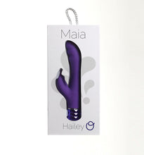 Load image into Gallery viewer, Hailey Silicone Rabbit Purple
