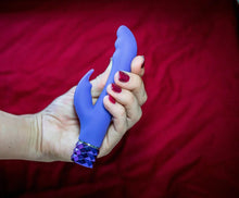 Load image into Gallery viewer, Hailey Silicone Rabbit Purple
