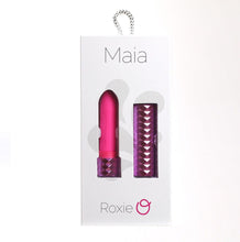 Load image into Gallery viewer, Roxie Maia Crystal Gem Lipstick Vibrator Pink
