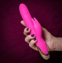 Load image into Gallery viewer, Dream Supercharged Silicone Rabbit Rechargeable Pink
