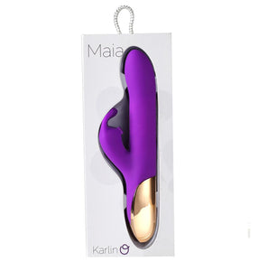 Karlin Supercharged Silicone Rabbit Rechargeable Purple