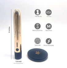 Load image into Gallery viewer, Gold Selina Q1 Charger Bullet
