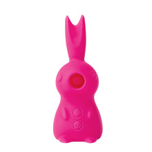 Load image into Gallery viewer, Hunni Bunny Shaped Suction Vibrator
