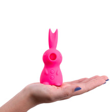 Load image into Gallery viewer, Hunni Bunny Shaped Suction Vibrator
