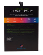 Load image into Gallery viewer, Sensuelle Pleasure Panty Black Remote Control
