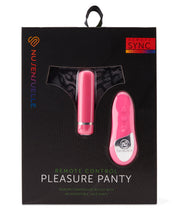 Load image into Gallery viewer, Sensuelle Pleasure Panty Pink Remote Control
