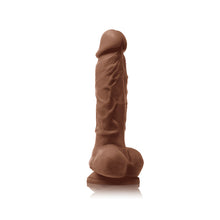 Load image into Gallery viewer, Colours Pleasures Vibrating 5 Dildo Brown &quot;
