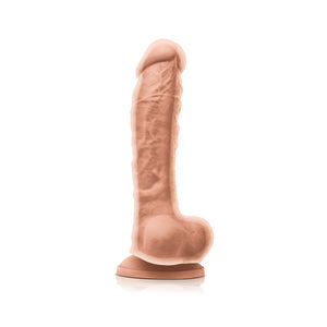 Colours Dual Density 8in Dildo White