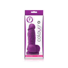 Load image into Gallery viewer, Colours Pleasures 4in Dildo Purple
