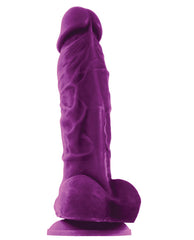 Coloursoft 5in Soft Dildo Purple