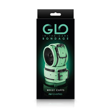 Load image into Gallery viewer, Glo Bondage Wrist Cuffs Green
