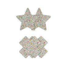 Load image into Gallery viewer, Pretty Pasties Star &amp; Cross Glow 2 Pair
