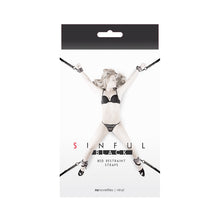 Load image into Gallery viewer, Sinful Bed Restraint Straps Black
