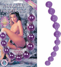 Load image into Gallery viewer, Thai Jelly Anal Beads-purple
