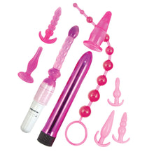 Load image into Gallery viewer, Pink Elite Collection Supreme Anal Play Kit - Pink
