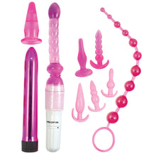 Load image into Gallery viewer, Pink Elite Collection Supreme Anal Play Kit - Pink
