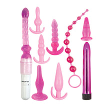 Load image into Gallery viewer, Pink Elite Collection Supreme Anal Play Kit - Pink
