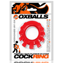 Load image into Gallery viewer, Cock-lug Lugged Cockring Red
