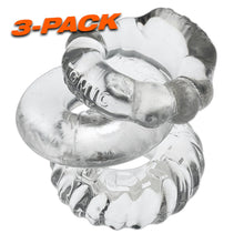 Load image into Gallery viewer, Bonemaker 3pk Cockring Set Clear
