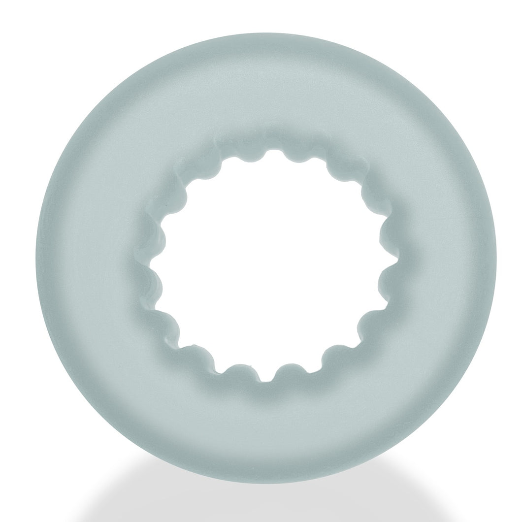 Axis Rib Griphold Cockring Clear Ice