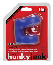 Load image into Gallery viewer, Hunkyjunk Connect Cock/ball Tugger Cobalt
