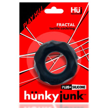 Load image into Gallery viewer, Hunkyjunk Fractal Cockring Tar Ice
