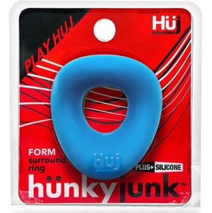 Hunkyjunk Form Cockring Teal Ice