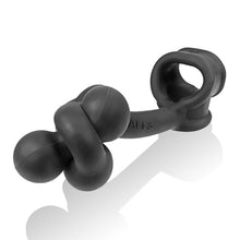 Load image into Gallery viewer, Buttballs Asslock &amp; Cocksling Oxballs Silicone/tpr Blend Black Ice
