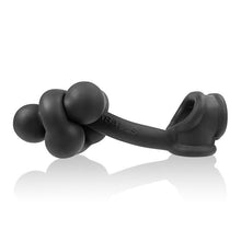 Load image into Gallery viewer, Buttballs Asslock &amp; Cocksling Oxballs Silicone/tpr Blend Black Ice
