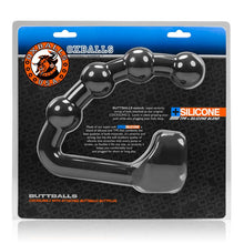 Load image into Gallery viewer, Buttballs Asslock &amp; Cocksling Oxballs Silicone/tpr Blend Black Ice
