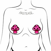 Load image into Gallery viewer, Pastease Mushroom Glow In The Dark Neon Pink
