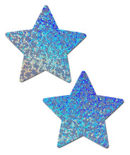 Load image into Gallery viewer, Pastease Blue Glitter Star
