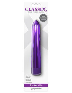 Classix Rocket Vibe Purple 7 In Metallic