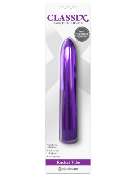 Classix Rocket Vibe Purple 7 In Metallic