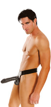 Load image into Gallery viewer, Fetish Fantasy Big Daddy Hollow 10in Strap On Black

