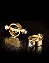 Load image into Gallery viewer, Fetish Fantasy Gold Magnetic Clamps

