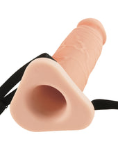 Load image into Gallery viewer, Fantasy X-tensions 8in Silicone Hollow Extension Flesh
