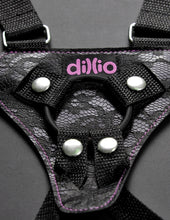 Load image into Gallery viewer, Dillio 6 Strap On Suspender Harness Set Pink &quot;
