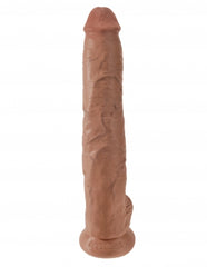 King Cock 14 In Cock W/balls Tan