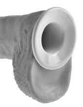 Load image into Gallery viewer, King Cock 10 In Hollow Strap On Suspender System Light/ Black
