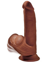 Load image into Gallery viewer, King Cock Plus 8 In Triple Density Cock W/ Balls Brown
