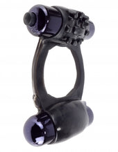 Load image into Gallery viewer, Fantasy C Ringz Duo Vibrating Super Ring Black
