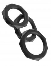 Load image into Gallery viewer, Fantasy C Ringz Silicone Designer Stamina Set Black
