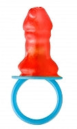 Load image into Gallery viewer, Bachelorette Candy Pecker Pacifier (48 Per Pop Display)
