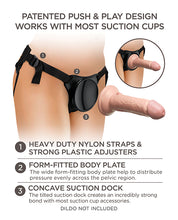 Load image into Gallery viewer, King Cock Elite Beginners Body Dock Strap On Harness
