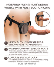 Load image into Gallery viewer, King Cock Elite Comfy Body Dock Strap On Harness
