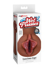 Load image into Gallery viewer, Pdx Extreme Wet Pussies Luscious Lips Brown
